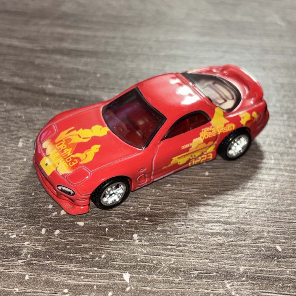 Hot Wheels Fast & Furious Fast Tuners Mazda RX-7 FD Red Loose